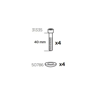 Thule 50943 Sac de montage kit 3013