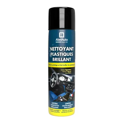 Nettoyant plastiques brillant