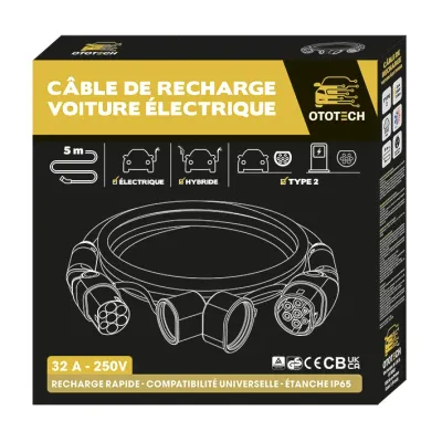 CABLE DE RECHARGE VOITURE...