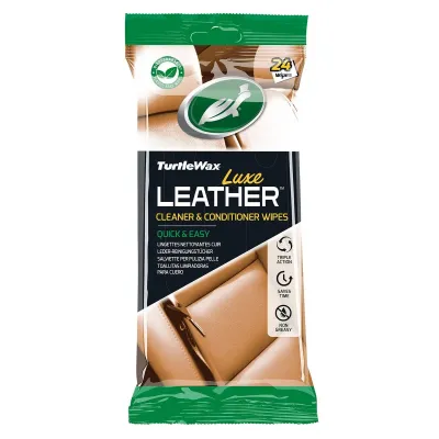 LUXE LEATHER WIPES x24