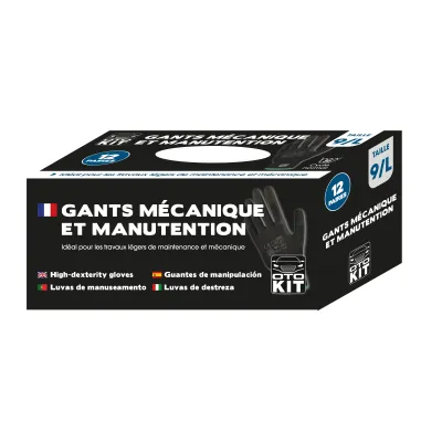 Gants pour mécanique et...