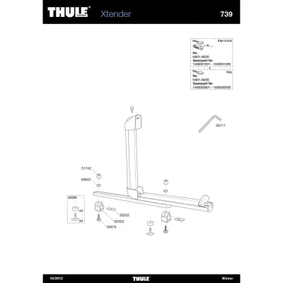 Thule Vis M6X22 mm 50575