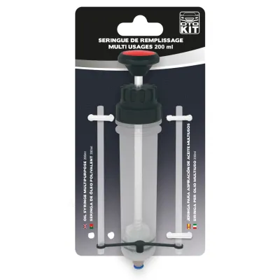 Seringue De Remplissage Et D’aspiration Multi Usages 200ml
